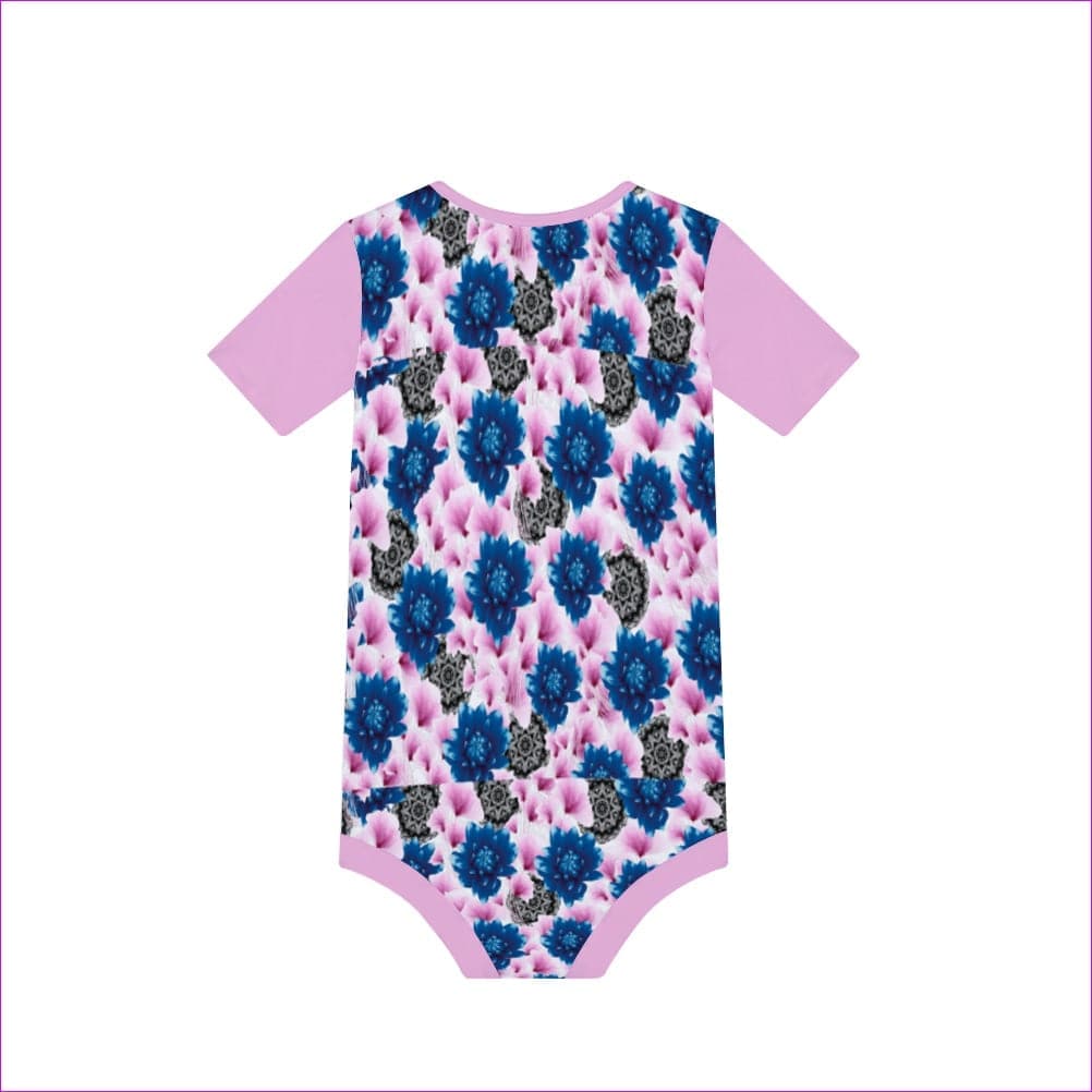 Floral Realm Baby's Short Sleeve Romper - infant onesie at TFC&H Co.