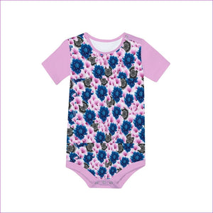 - Floral Realm Baby's Short Sleeve Romper - infant onesie at TFC&H Co.