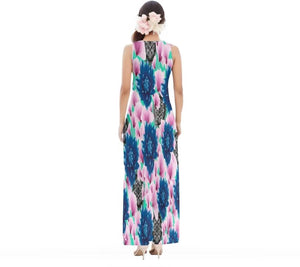 - Floral Realm Vest Dress for Women - womens dress at TFC&H Co.