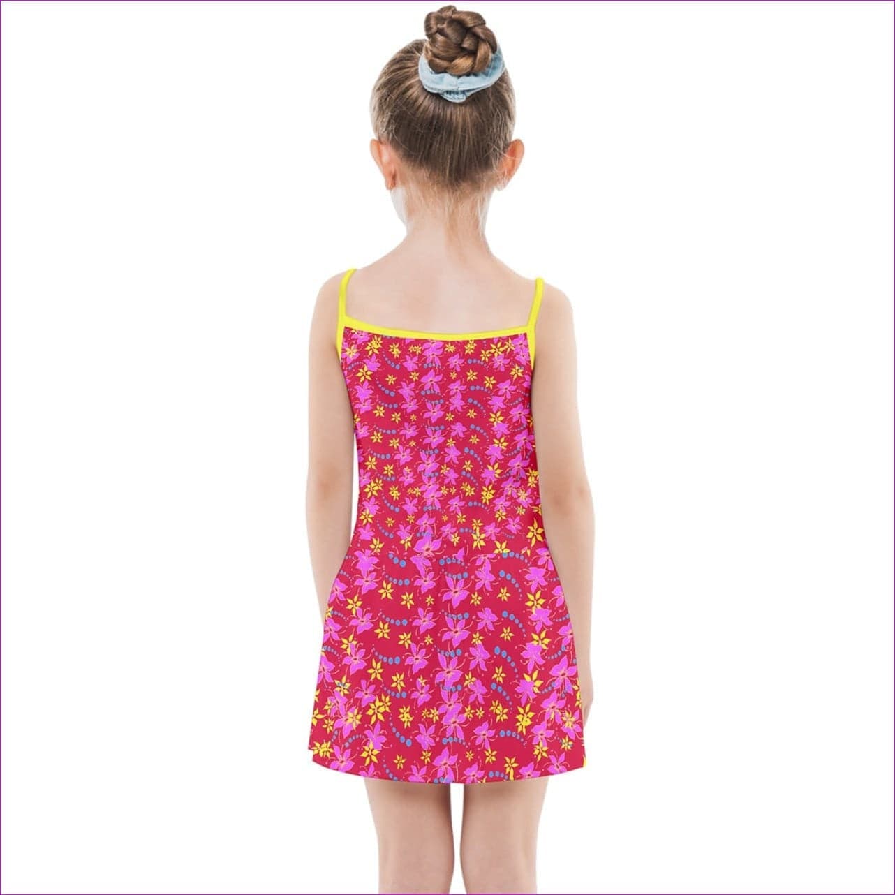 Floral Wear Kids Girls Summer Sun Dress - kid's dress at TFC&H Co.