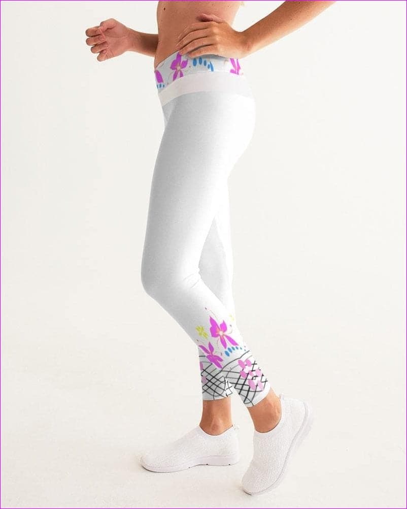 Floral Wear Womens Yoga Pants - women's leggings at TFC&H Co.
