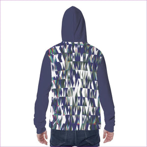 - Fractured Unisex Hoodie w/ Built in Mask - unisex hoodie at TFC&H Co.