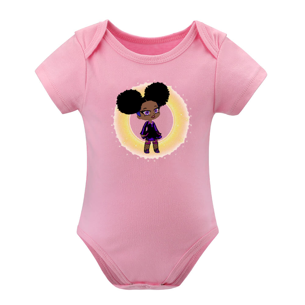 PINK Fro-Puff Baby Onesie - infant onesie at TFC&H Co.