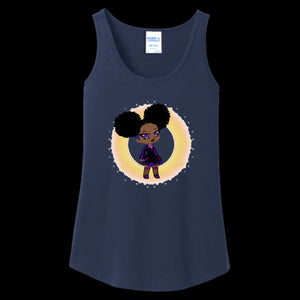 WOMENS TANK TOP NAVY Fro-Puff Women's & Teen's Tank Top - Ships from The US - Apparel & Accessories at TFC&H Co.