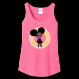 WOMENS TANK TOP NEON-PINK - Fro-Puff Women's & Teen's Tank Top - Ships from The US - Apparel & Accessories at TFC&H Co.