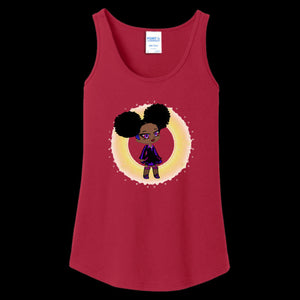 WOMENS TANK TOP RED Fro-Puff Women's & Teen's Tank Top - Ships from The US - Apparel & Accessories at TFC&H Co.