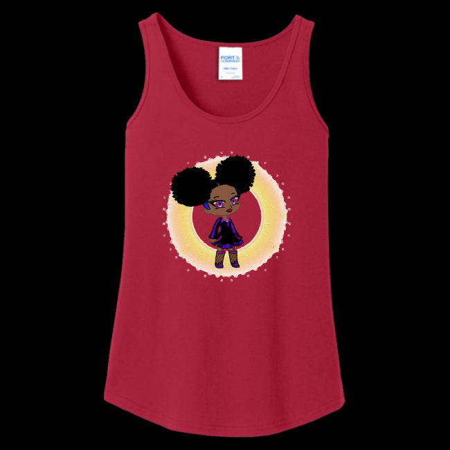 WOMENS TANK TOP RED - Fro-Puff Women's & Teen's Tank Top - Ships from The US - Apparel & Accessories at TFC&H Co.
