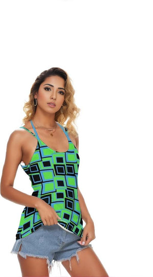 - Funky² Womens Halter Cami Tank - womens tank top at TFC&H Co.