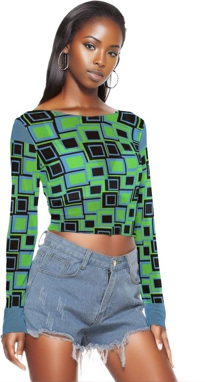 - Funky² Womens Mesh Long Sleeve T-shirt - womens sheer mesh top at TFC&H Co.