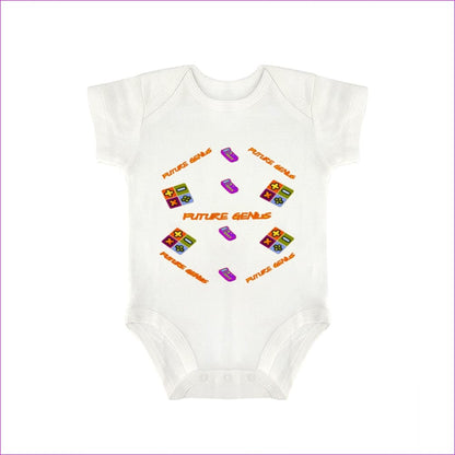 Future Genius Short-Sleeved Onesie - onesie at TFC&H Co.