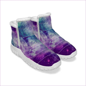 multi-colored - Galaxy Womens Zip-up Snow Boots - womens snow boots at TFC&H Co.