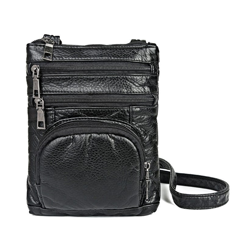 - Genuine Leather Crossbody Bag - handbags at TFC&H Co.