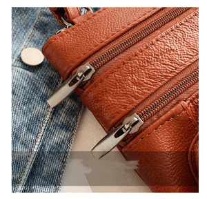 Genuine Leather Crossbody Bag - handbags at TFC&H Co.