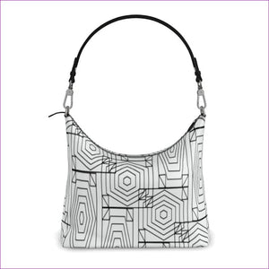 - Geode Authentic Leather Square Hobo Bag - handbag at TFC&H Co.