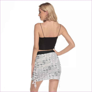 Geode Womens Lace-Up Mini Skirt - women's skirt at TFC&H Co.