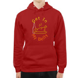 Red - Get in My Belly Thanksgiving Unisex Premium Pullover Hoodie - unisex hoodies at TFC&H Co.