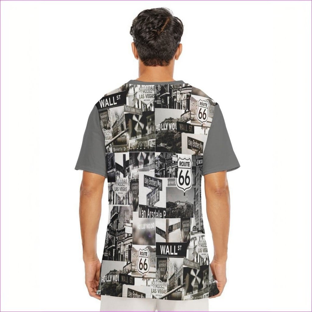 - Greyed Streets Men's O-Neck Organic Cotton T-Shirt - mens t-shirt at TFC&H Co.