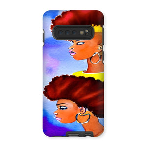 Samsung Galaxy S10 - Grunge Fro Tough Phone Case - Phone & Tablet Cases at TFC&H Co.