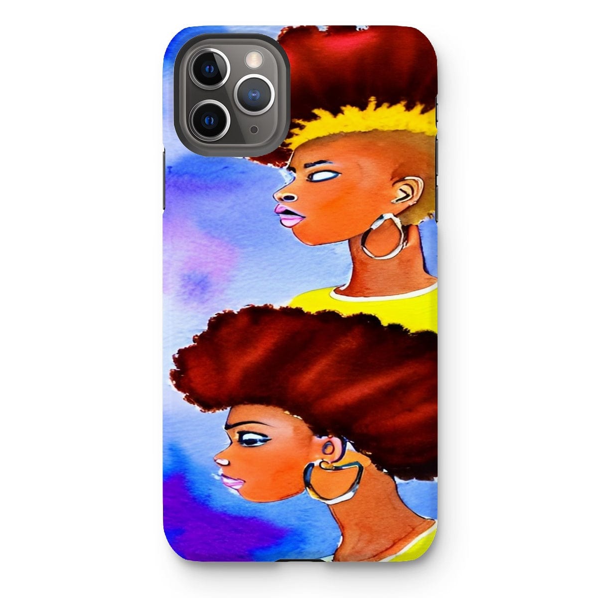 iPhone 11 Pro Max - Grunge Fro Tough Phone Case - Phone & Tablet Cases at TFC&H Co.