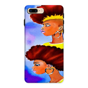 iPhone 8 Plus - Grunge Fro Tough Phone Case - Phone & Tablet Cases at TFC&H Co.