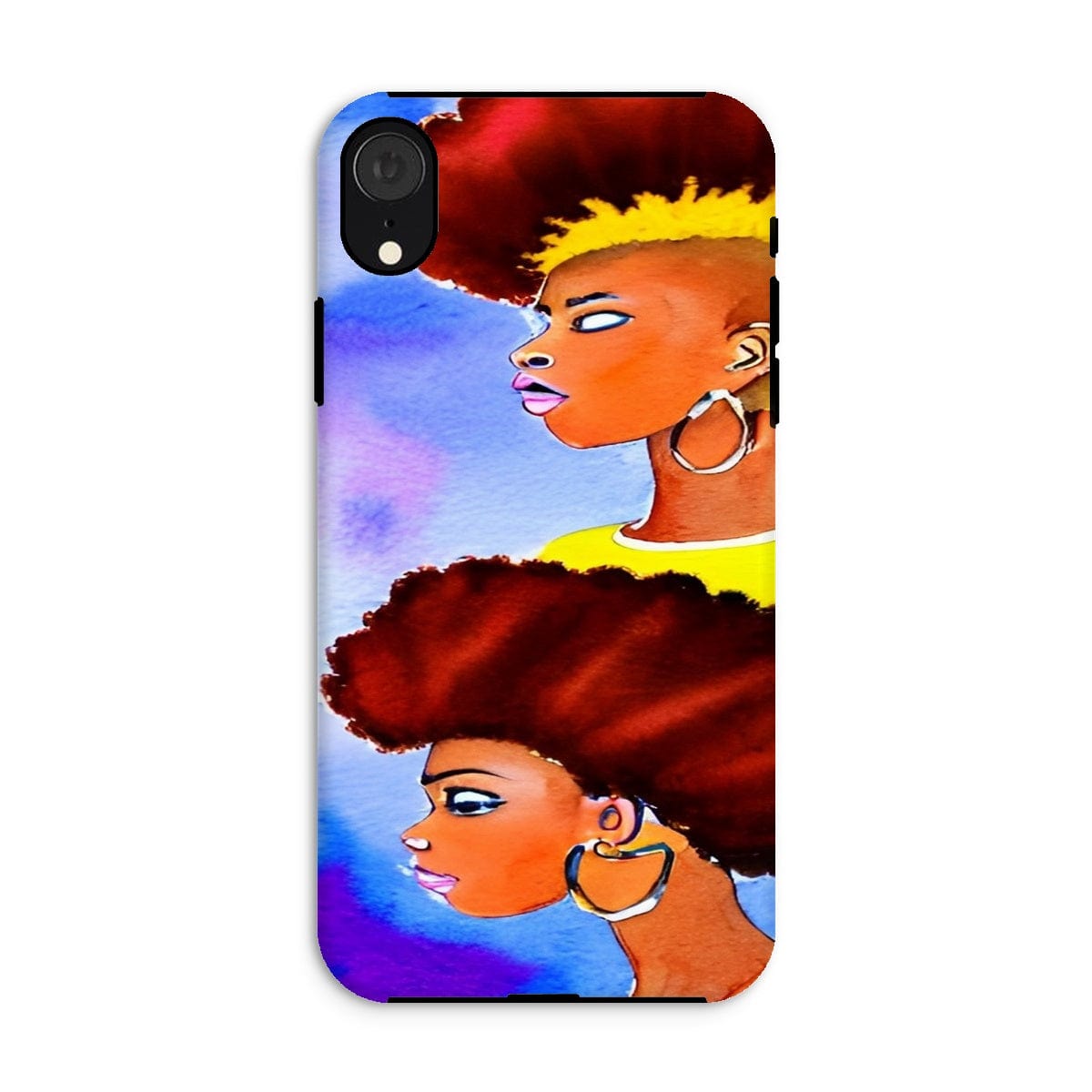iPhone XR - Grunge Fro Tough Phone Case - Phone & Tablet Cases at TFC&H Co.