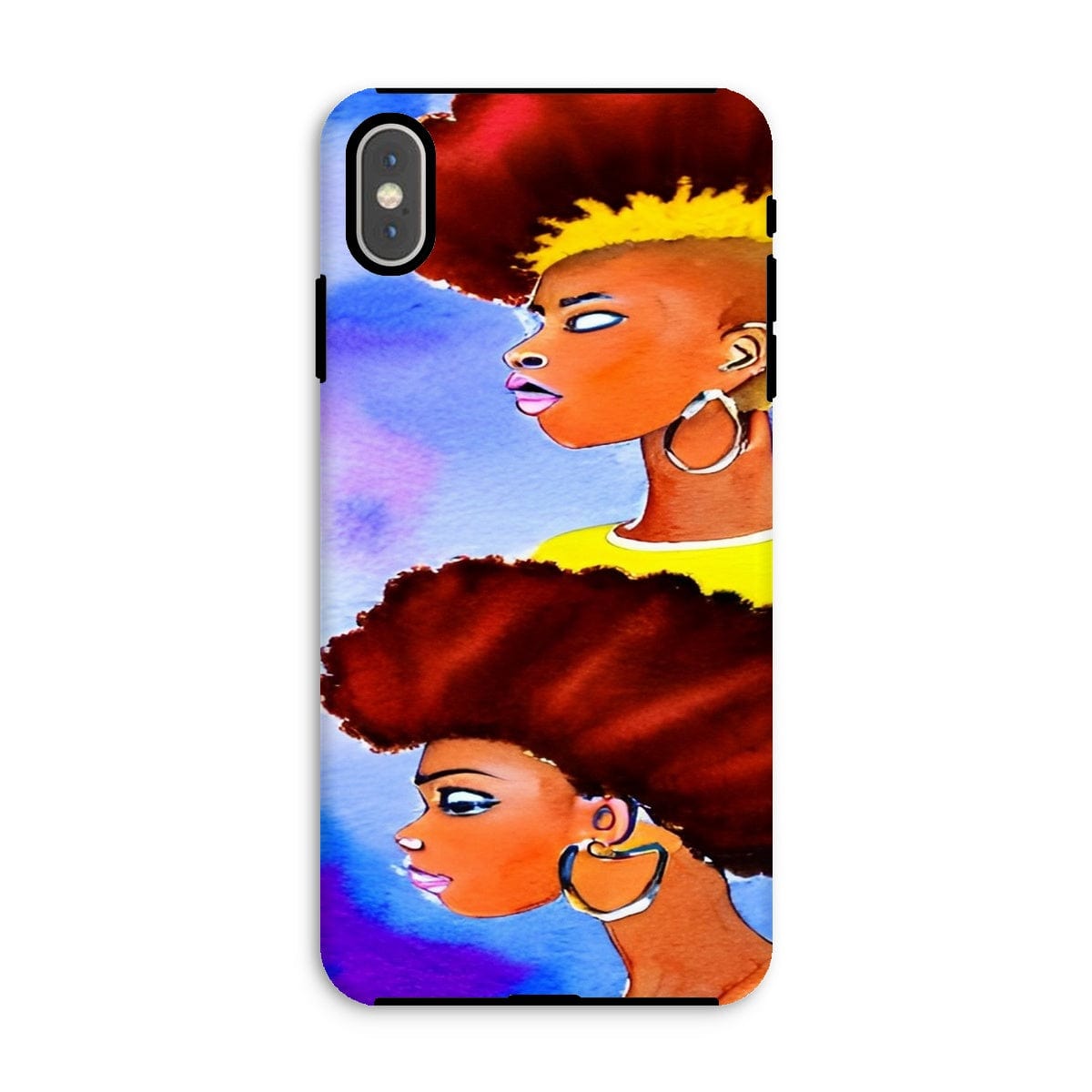 iPhone XS Max - Grunge Fro Tough Phone Case - Phone & Tablet Cases at TFC&H Co.