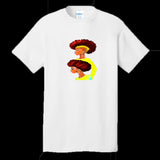 Unisex T-Shirt White - Grunge Fro Unisex T-shirt - unisex t-shirt at TFC&H Co.