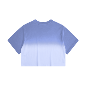 - Grunge Fro Women's Ombre Crop Top - womens crop top at TFC&H Co.