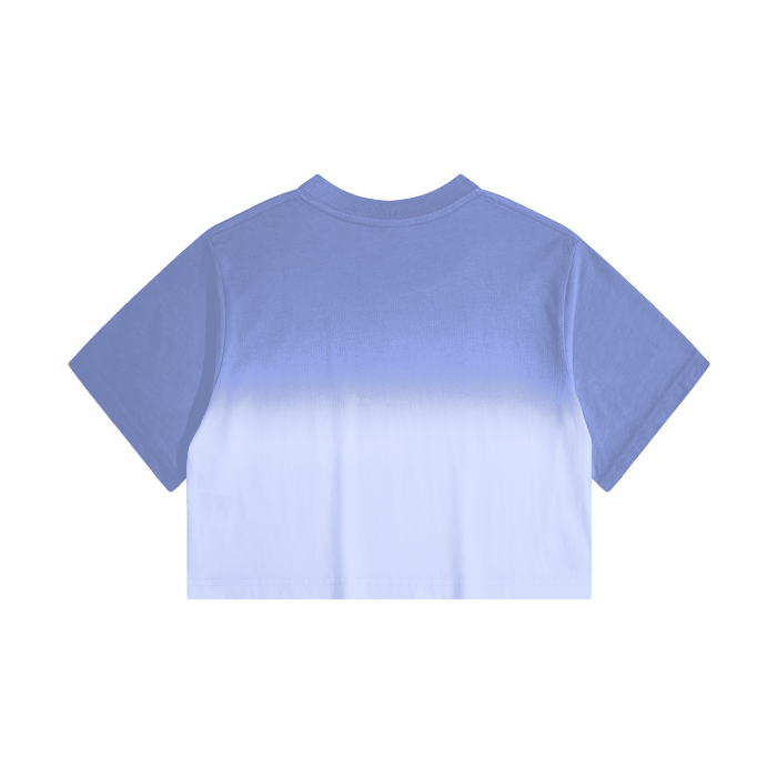 - Grunge Fro Women's Ombre Crop Top - womens crop top at TFC&H Co.