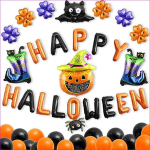 Laughing Pumpkins - Halloween Balloon Bunch - Halloween Decoration at TFC&H Co.