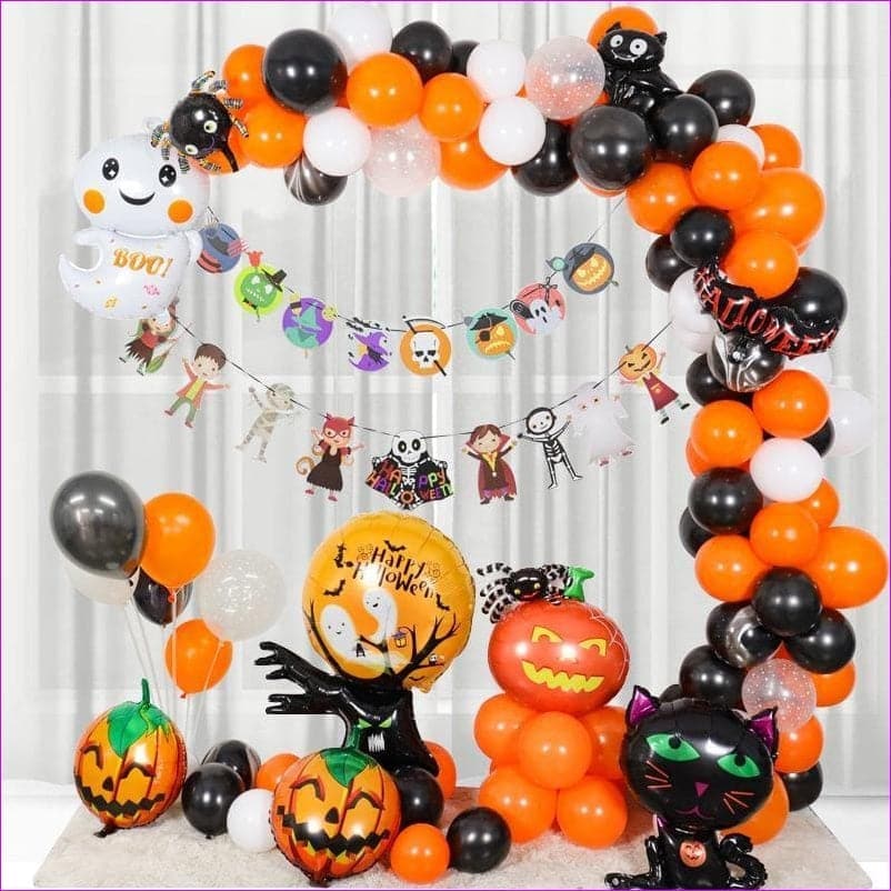 Little Ghosts - Halloween Balloon Bunch - Halloween Decoration at TFC&H Co.