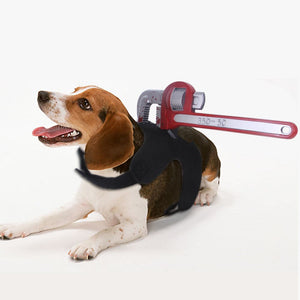 - Halloween Hacked Vest Dog Costume - dog costume at TFC&H Co.