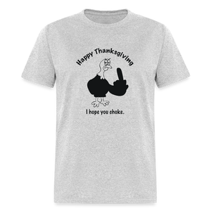 - Happy Thanksgiving Unisex Classic T-Shirt - Unisex Classic T-Shirt | Fruit of the Loom 3930 at TFC&H Co.
