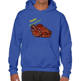 Royal Blue - Happy Thanksgiving Word Cloud Unisex Heavy Blend Hooded Sweatshirt - unisex hoodie at TFC&H Co.