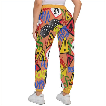 Hazard Womens Sports Trousers With Waist Drawstring Voluptuous (+) Plus Size - women's sweatpants at TFC&H Co.