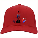 I Am A Money Magnet Twill Cap Red One Size I Am A Money Magnet Embroidered Caps & Beanies - Hat at TFC&H Co.