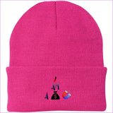 I Am A Money Magnet Knit Cap Neon Pink One Size I Am A Money Magnet Embroidered Caps & Beanies - Hat at TFC&H Co.