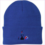 I Am A Money Magnet Knit Cap Athletic Royal One Size - I Am A Money Magnet Embroidered Caps & Beanies - Hat at TFC&H Co.