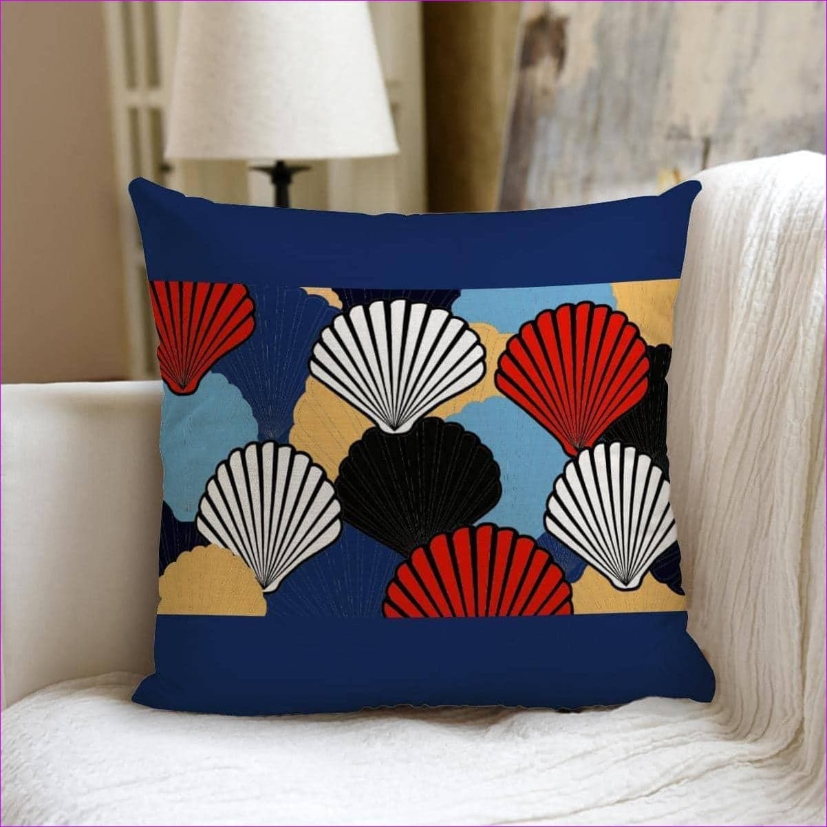 multi-colored Ibis Home Couch pillow with pillow Inserts - pillow at TFC&H Co.
