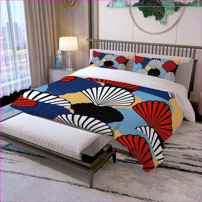 multi-colored Ibis Home Quilt & Pillow Cases Set - bedding at TFC&H Co.