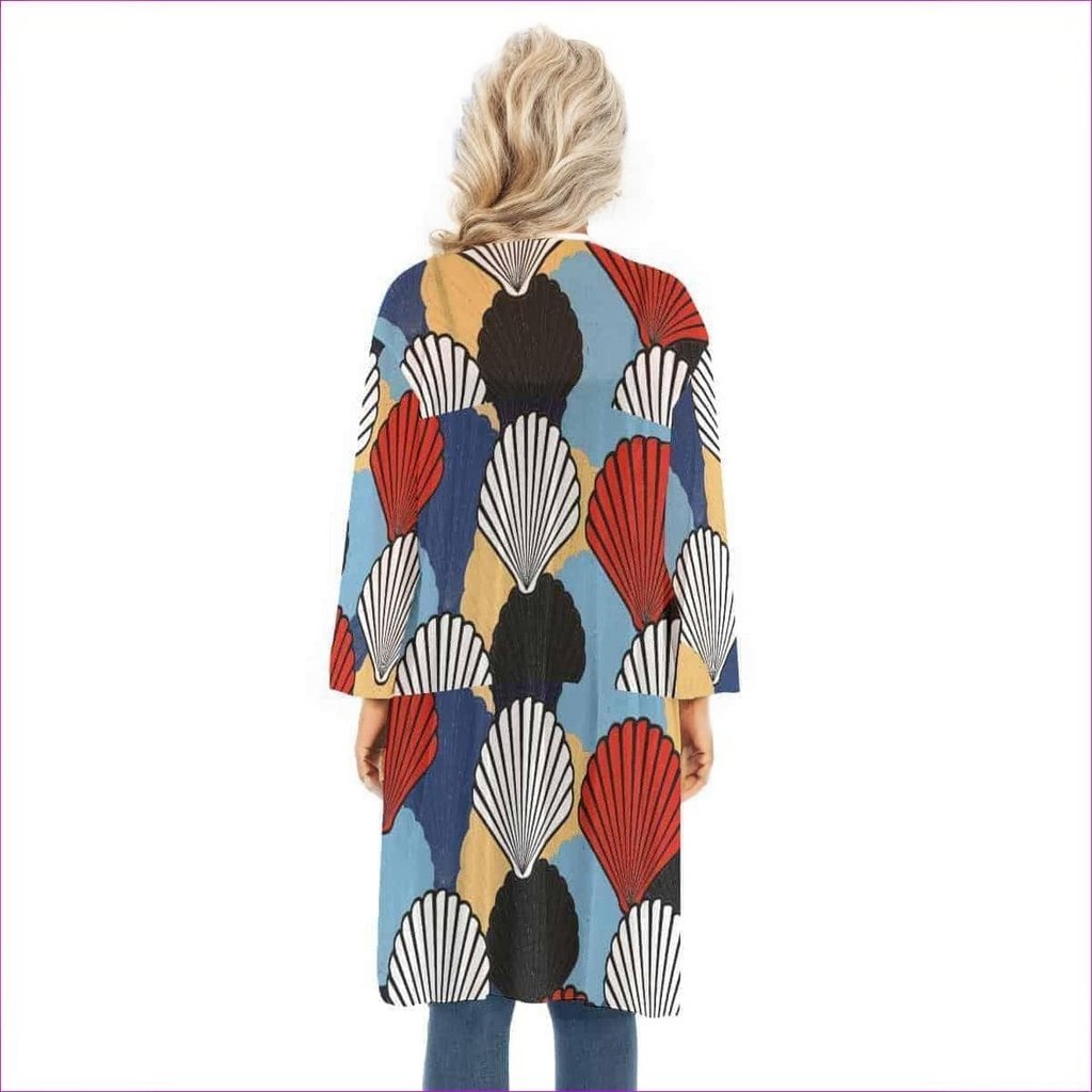 multi-colored - Ibis Womens Flowy Cardigan - womens cardigan at TFC&H Co.