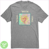 Light Heather Grey - In Touch Recycled Fabric Unisex Tee - Unisex T-Shirt at TFC&H Co.