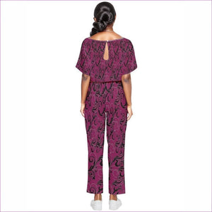 - Intricate Batwing Lightweight Jumpsuit - womens jumpsuit at TFC&H Co.