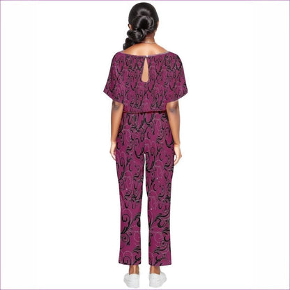 Intricate Batwing Lightweight Jumpsuit - women's jumpsuit at TFC&H Co.