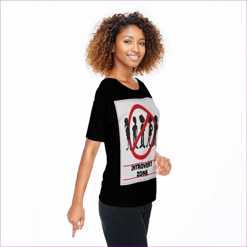 - Introvert Zone Womens T-Shirts - womens t-shirt at TFC&H Co.