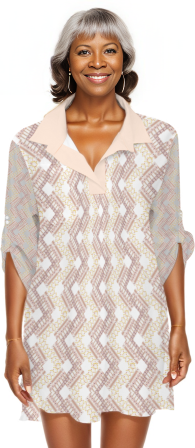 - Ishan Women's Long Blouse - womens blouse at TFC&H Co.