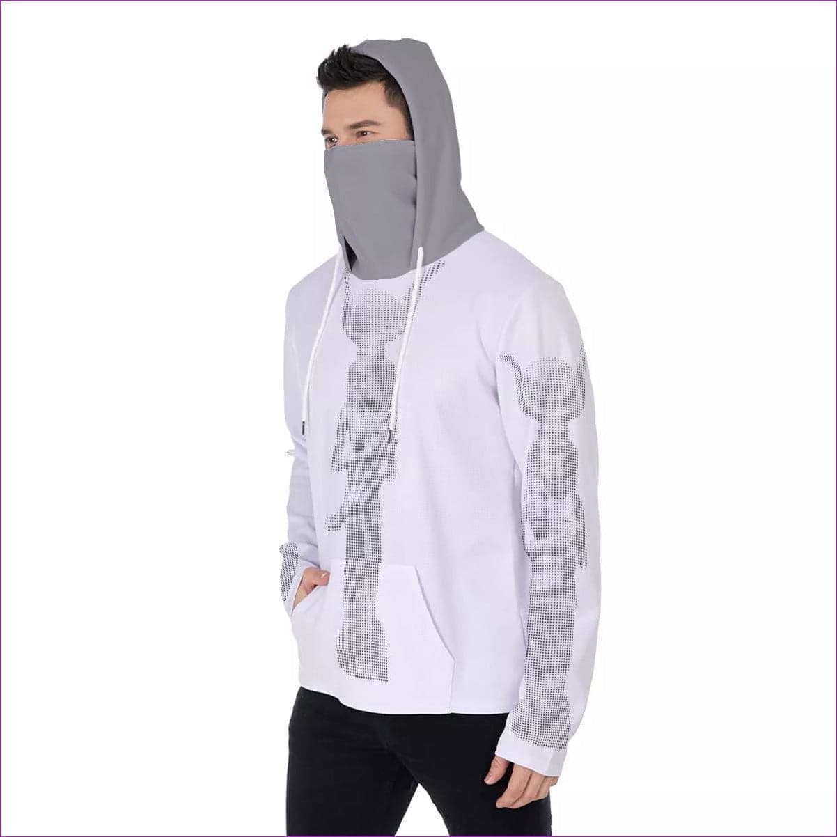 Isis Men's Pullover Hoodie With Mask - men's hoodie at TFC&H Co.
