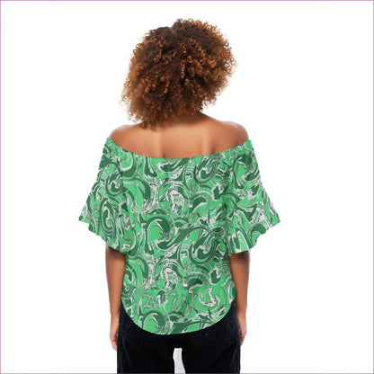 Ivy Womens Off-Shoulder Blouse - women's blouse at TFC&H Co.