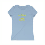 Sky Blue - Jack of All Trades Womens Organic Tee - womens T-Shirt at TFC&H Co.