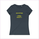 Navy Jack of All Trades Womens Organic Tee - women's T-Shirt at TFC&H Co.